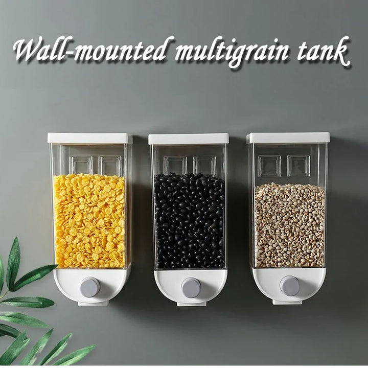 Wall-Mounted Kitchen Multi-Grain Sealed Jars